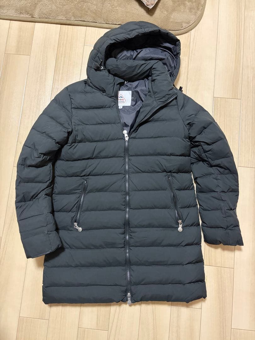 ピレネックス　ロングダウンジャケット　ブラック