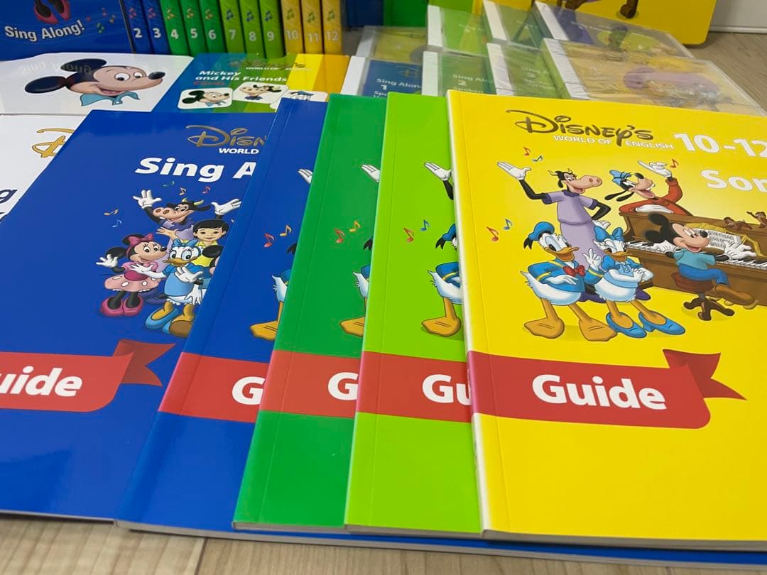 DWE ディズニー英語システム　シングアロングフルセット　新子役　美品　763