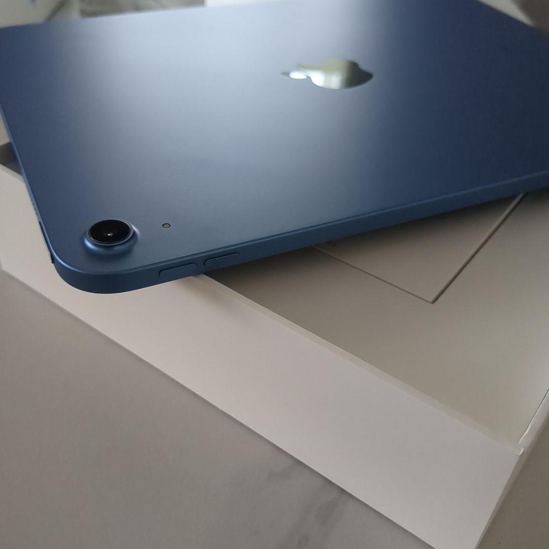 Apple iPad ・第10世代・256GB・ブルー・ペン、 ケース付・保証有