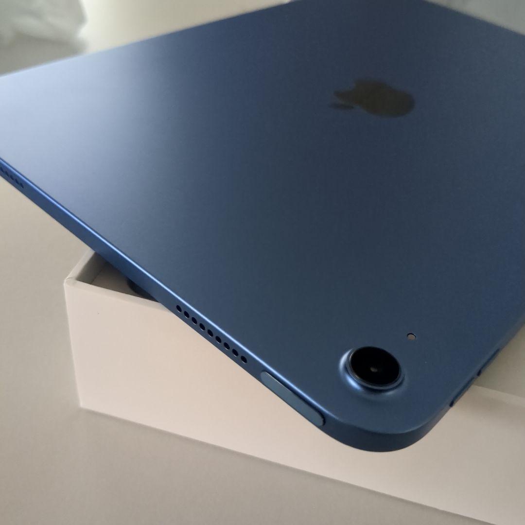 Apple iPad ・第10世代・256GB・ブルー・ペン、 ケース付・保証有