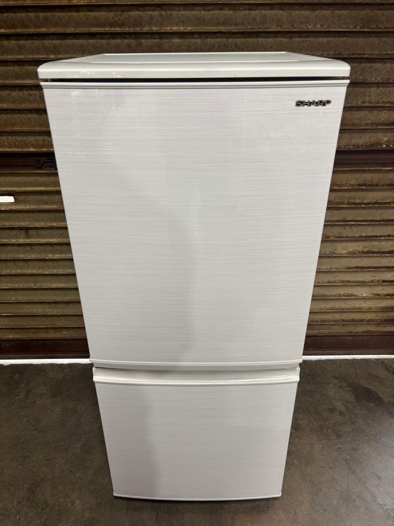 シャープ ノンフロン冷凍冷蔵庫 SJ-D14F-W 2020年製