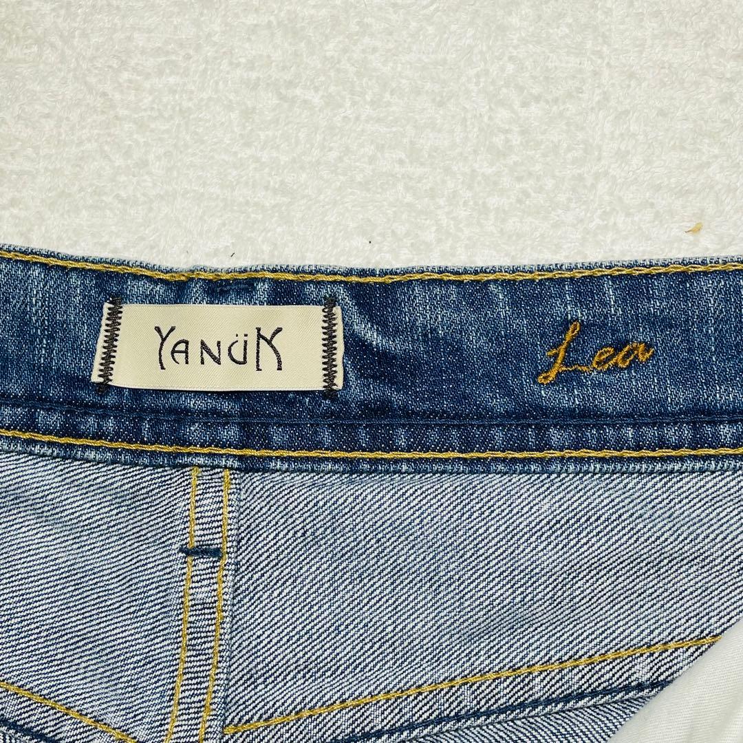美品 YANUK ヤヌーク ボーイズストレートデニムパンツ レア w25
