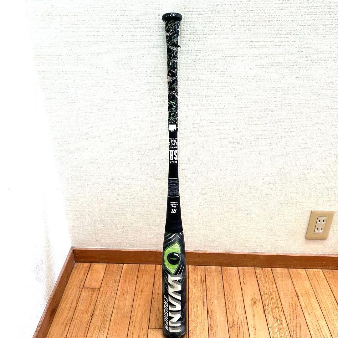 マルーチ軟式用バット 野球 一般 ワニクラッシャー　84cm/平均720g