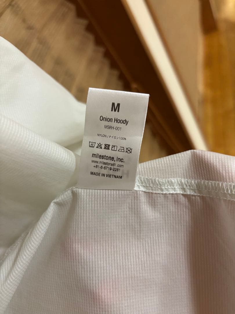 milestone Onion Hoody　マイルストーン オニオンフーディ