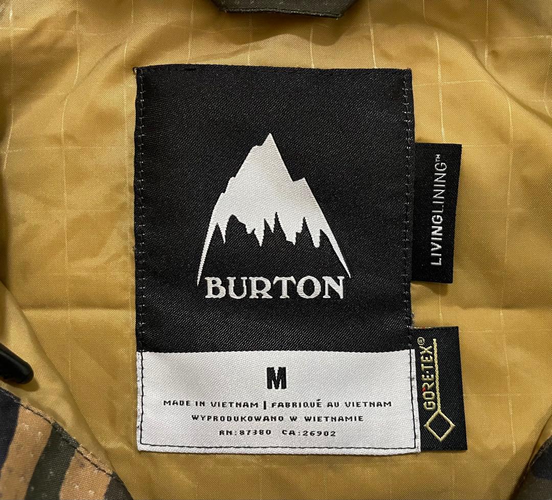 BURTON バートン GORE-TEX RADIAL JACKET 迷彩 M