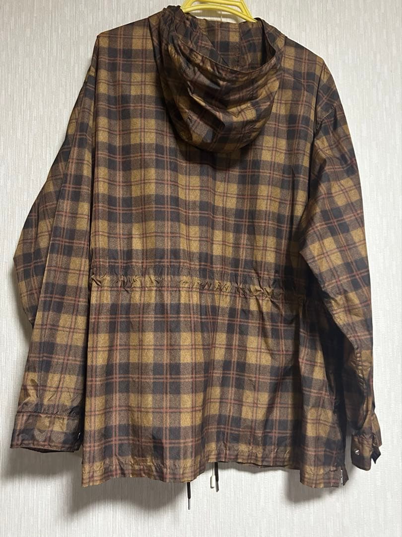 DAIRIKU ダイリク　チェック　ハーフジップナイロンパーカー　ジャケット