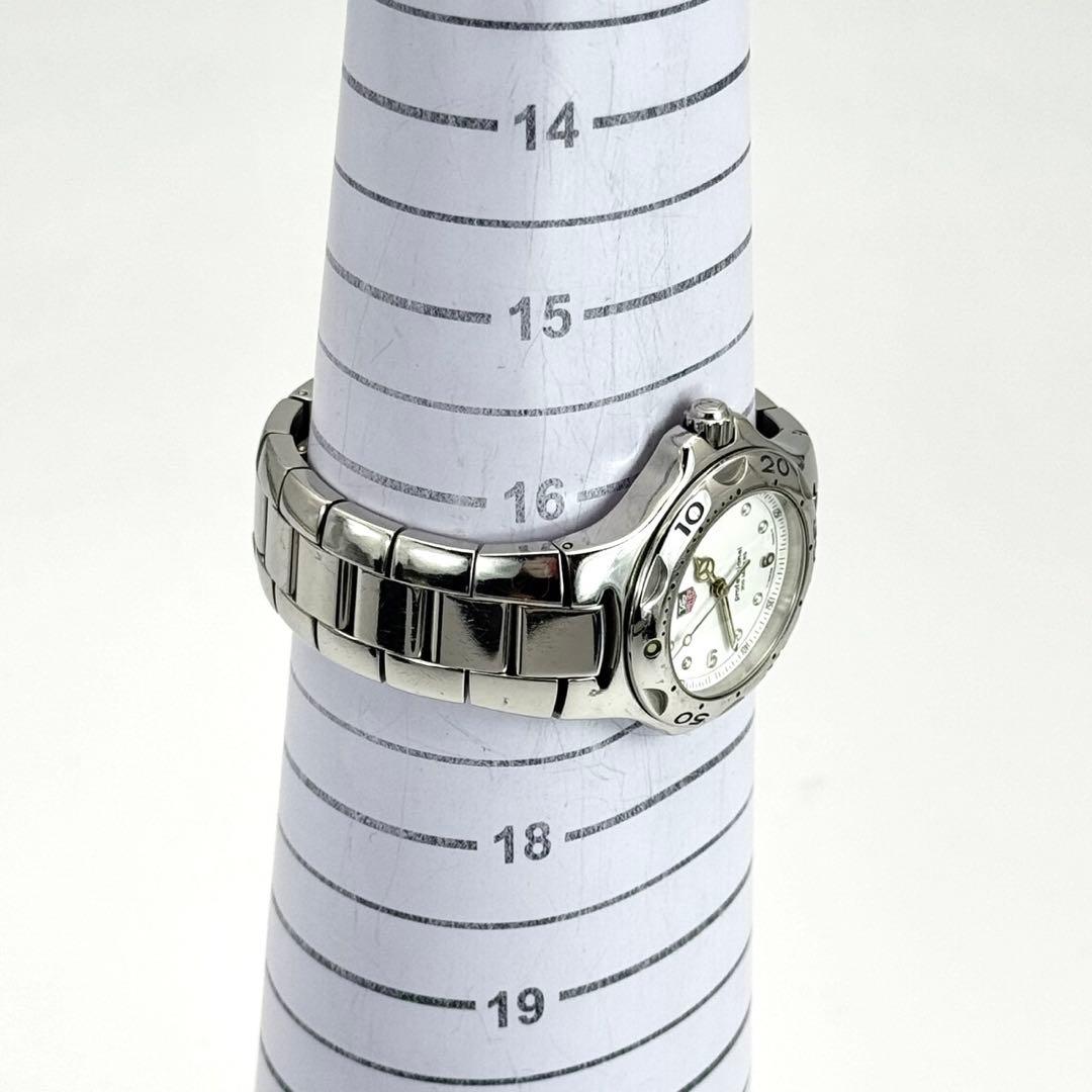 美品✨　タグホイヤー 腕時計 キリウム WL1215 白文字盤　ボーイズ　デイト