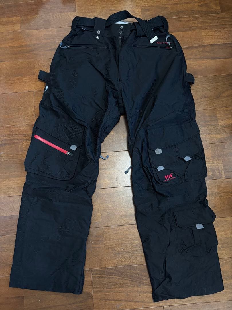 ヘリーハンセン スノボウェア 上下セット HELLY TECH 小物おまけ付き