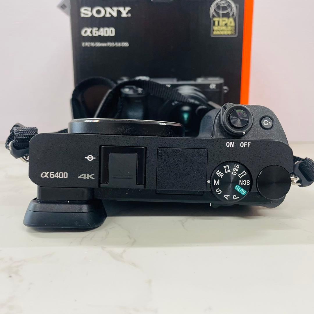 SONY α6400 パワーズームレンズキット ブラック ILCE-6400L