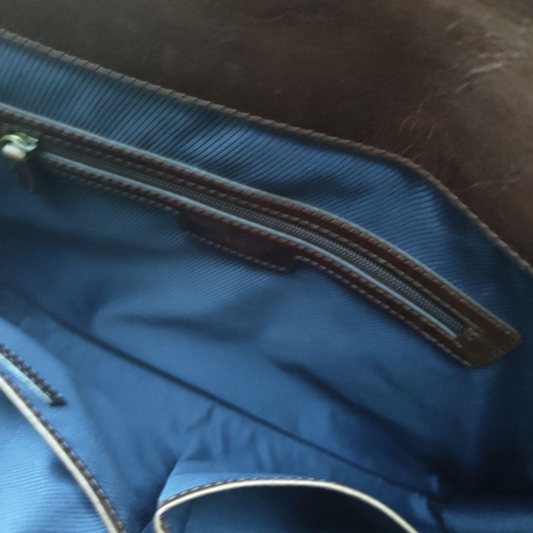 ブルックスブラザース ガラスレザー ビジネスバッグ ブリーフケース