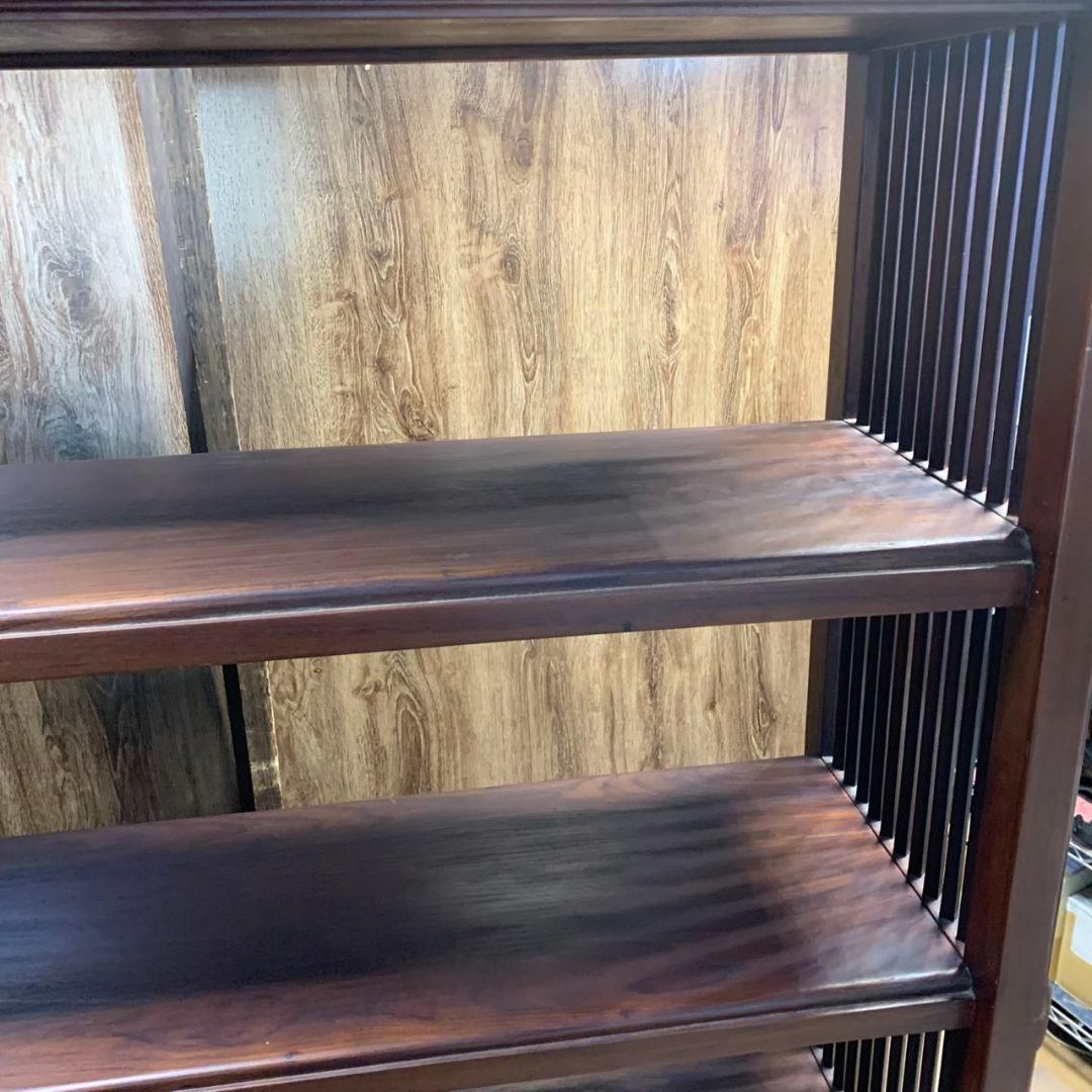 G995\"　アンティーク W1100 フリーラック ブックシェルフ 引き出し付