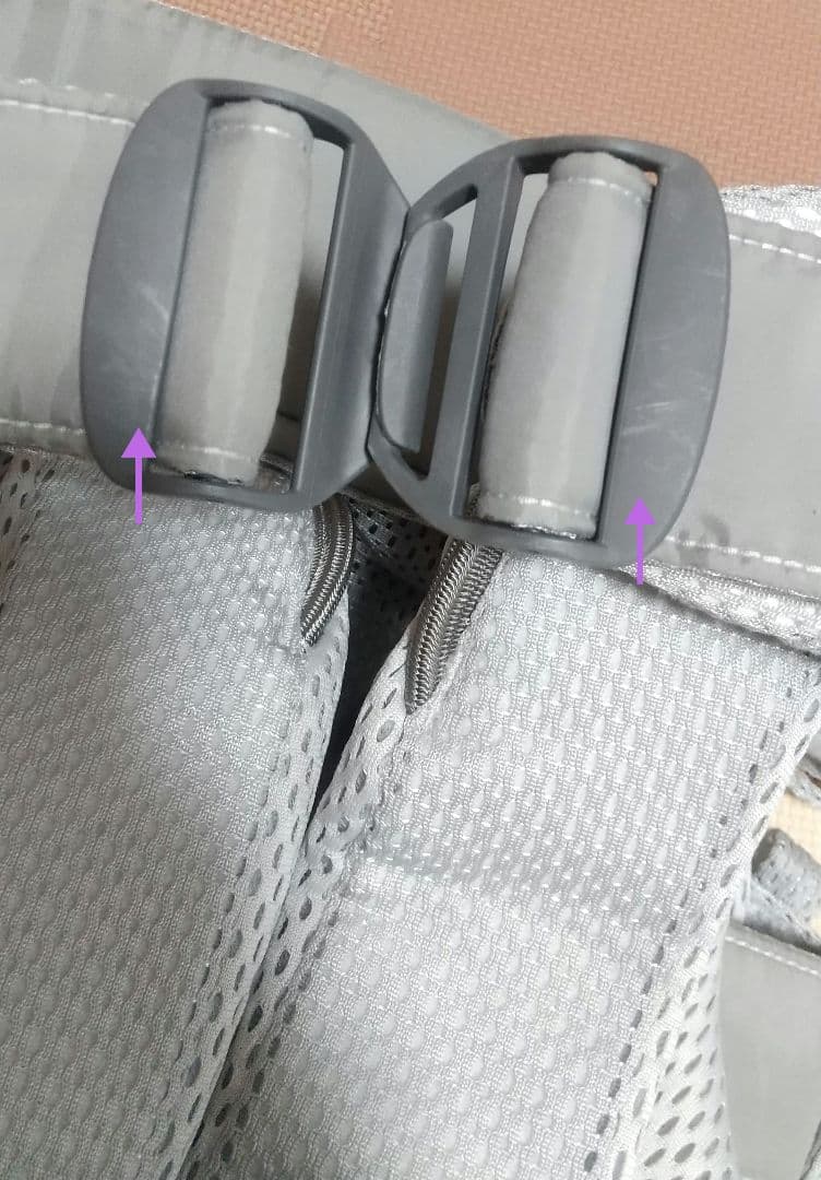 【美品】ベビービョルン ワンカイエアー メッシュ 抱っこ紐 シルバー