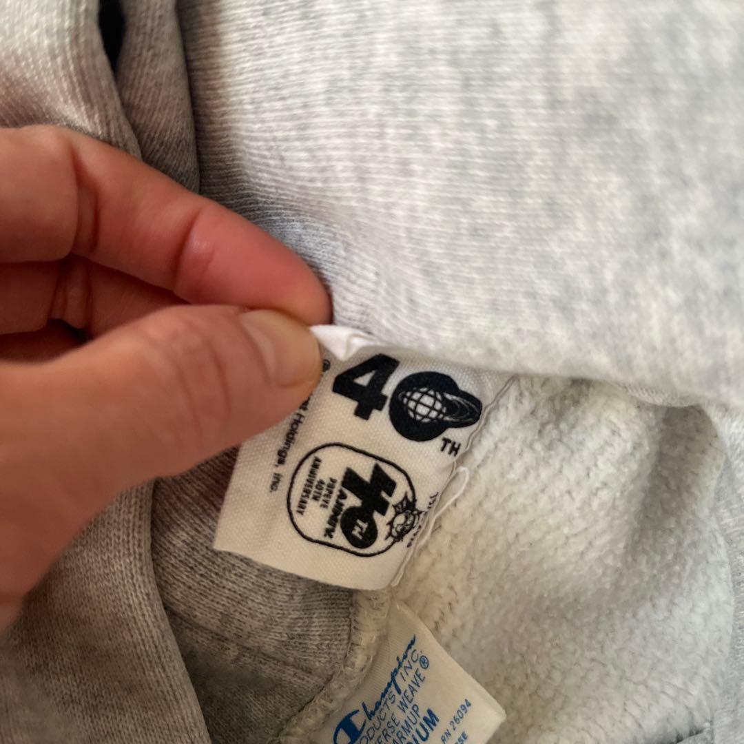 POPEYE グレー パーカー Champion ビームスコラボ