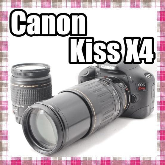 ✨ショット数5836回✨美品✨Canon kiss X4 ダブルレンズセット