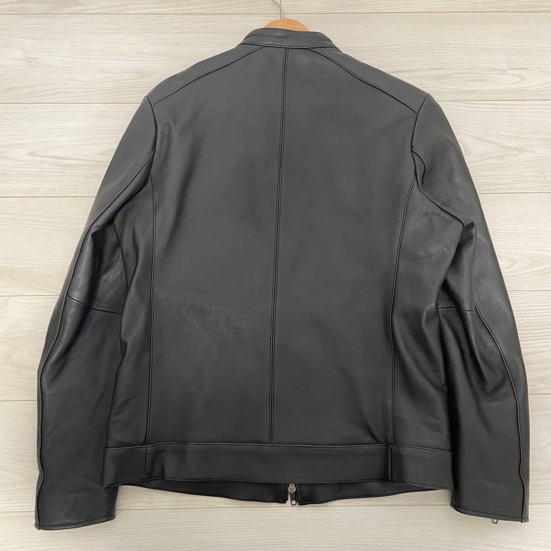 高級✨TAKEO KIKUCHI タケオキクチ　ライダースジャケット　ラムレザー