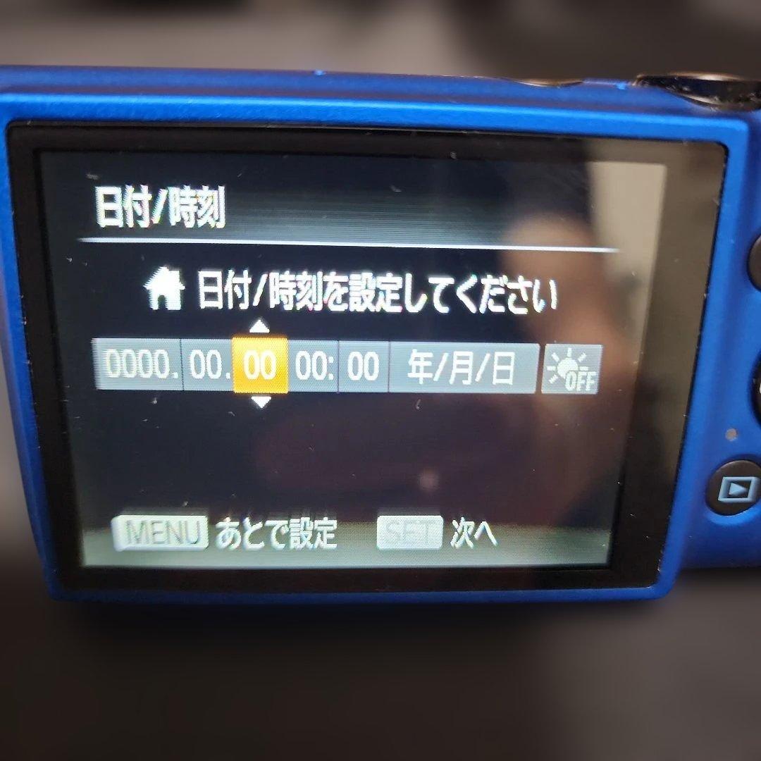 Canon IXY コンパクトデジタルカメラ 青