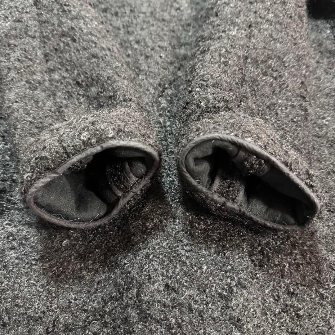 【未使用級】MARNIマルニ プードルモヘア ノーカラーコート