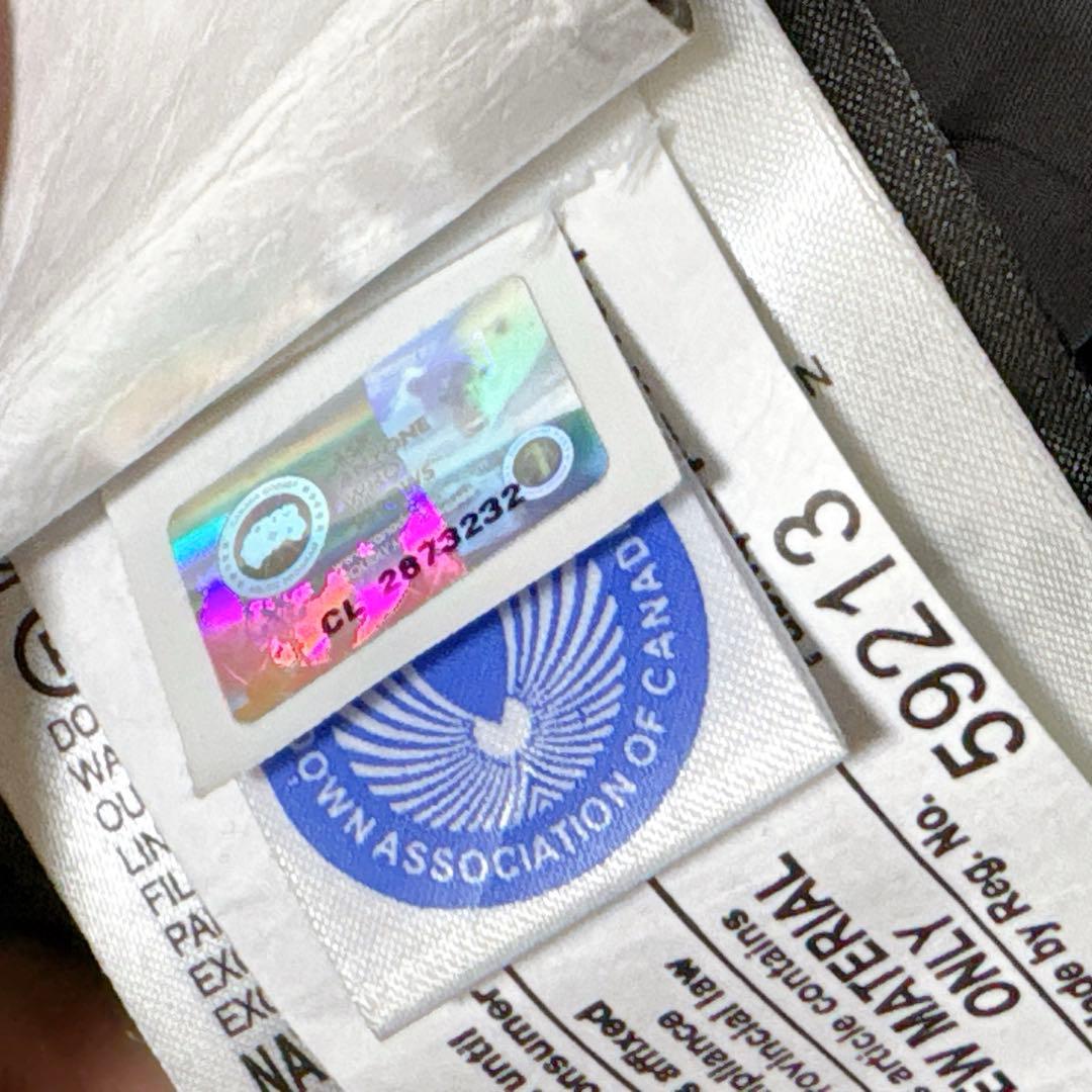 ほぼ未使用✨　カナダグース　ダウンジャケット シャーロットパーカー　ブラック　M