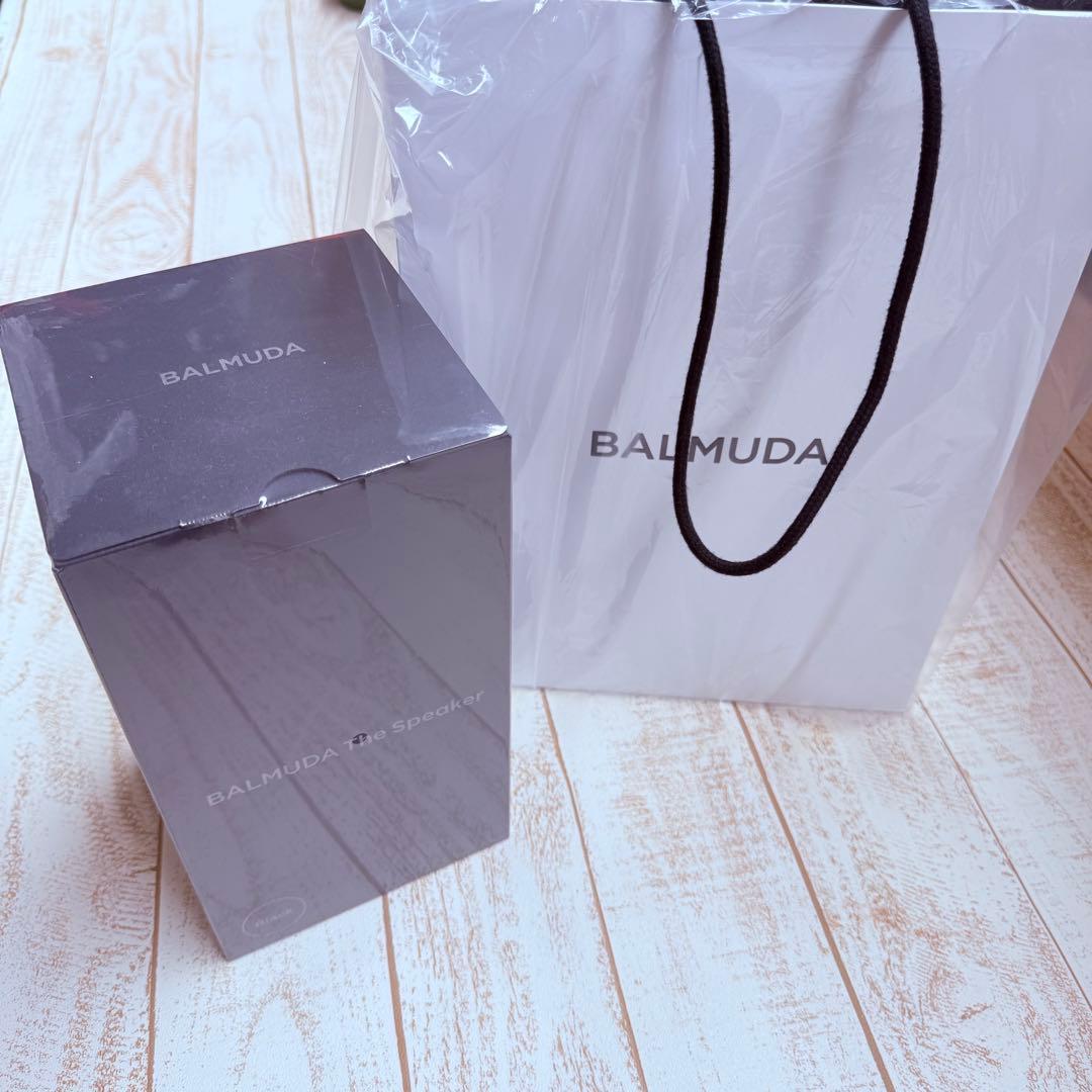 BALMUDA 真空管デザイン ワイヤレススピーカー