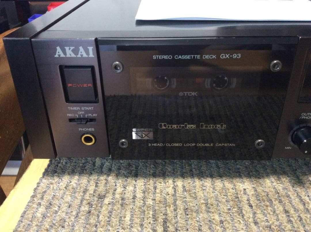 （メンテナンス済み品）　AKAI GX-93 取扱説明書付属 使用度低い美品