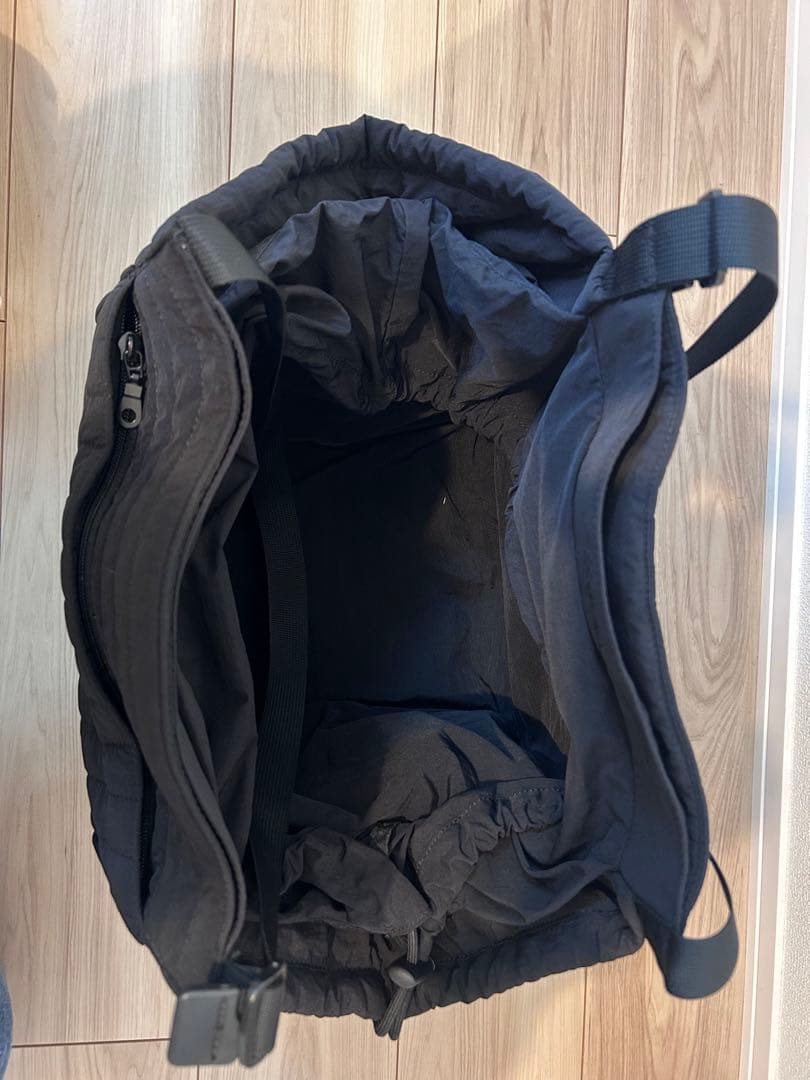 ソルプレーサ　マザーズバッグ　キルティングトートバッグ　ブラック　Mサイズ