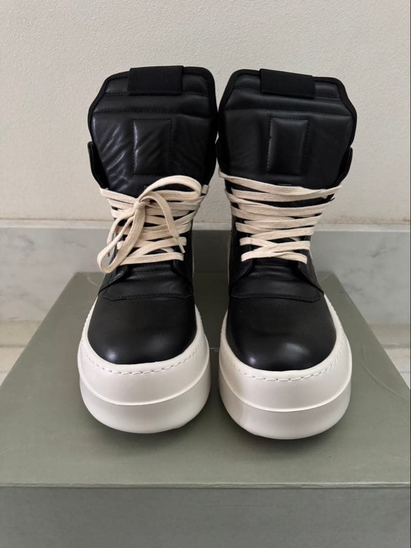 靴 Rickowens Megabumper Geobasket Sneakers