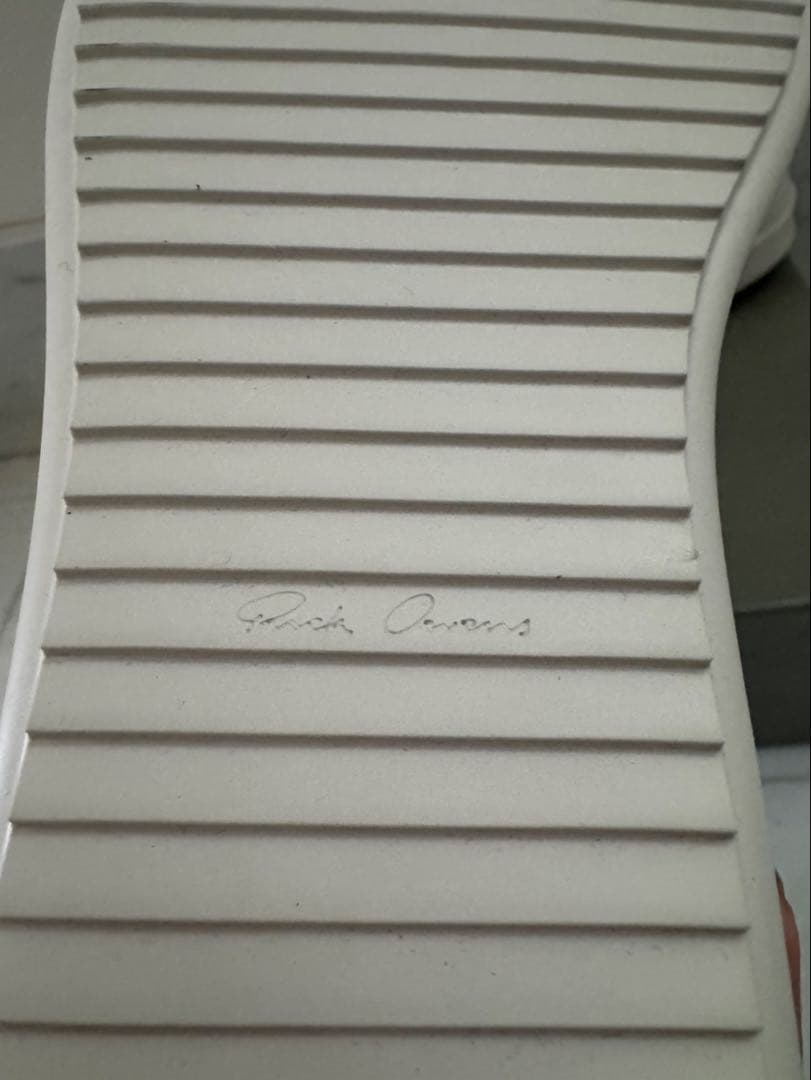 靴 Rickowens Megabumper Geobasket Sneakers