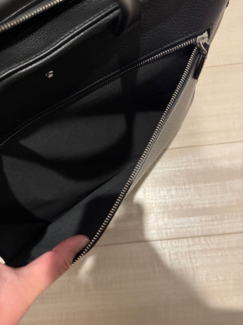 MONTBLANC トリヨンレザー ビジネスバッグ ブラック