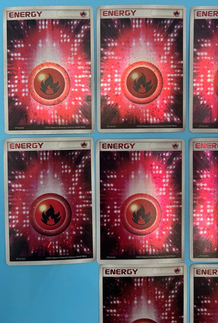 【美品】基本エネルギー炎 アクマグエネルギー 14枚セット【稀少】