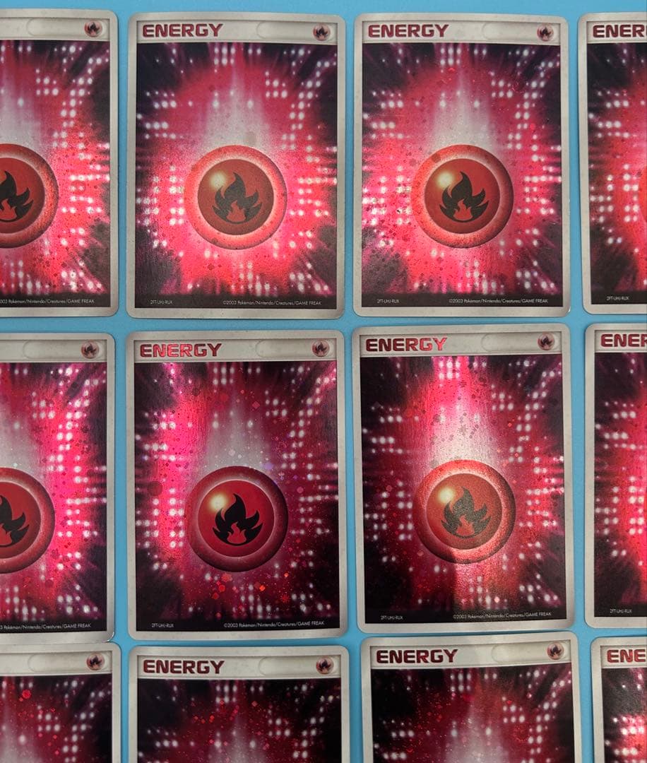 【美品】基本エネルギー炎 アクマグエネルギー 14枚セット【稀少】