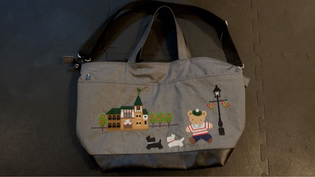 【ふるさと納税限定品】 ファミリア美品マザーズバッグ旅行ok