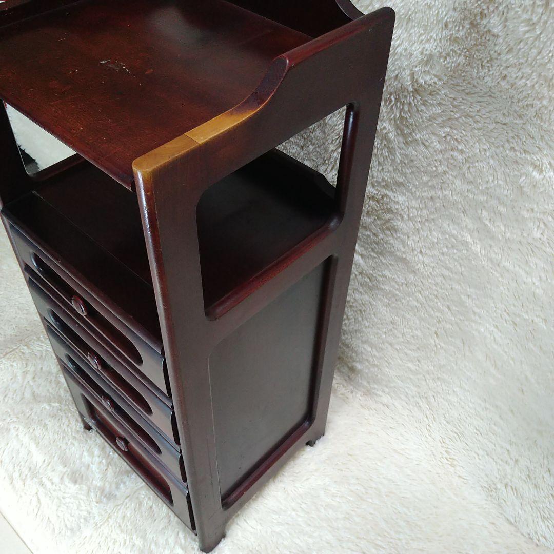 karinoku カリモク 4段引き出し 電話台 ヴィンテージ 昭和レトロ
