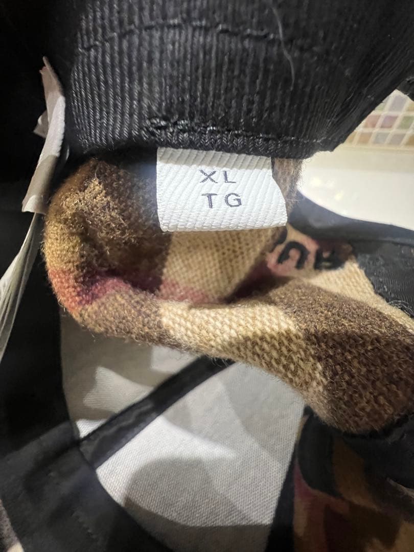 Burberry バーバリー　チェック柄 ベースボールキャップ