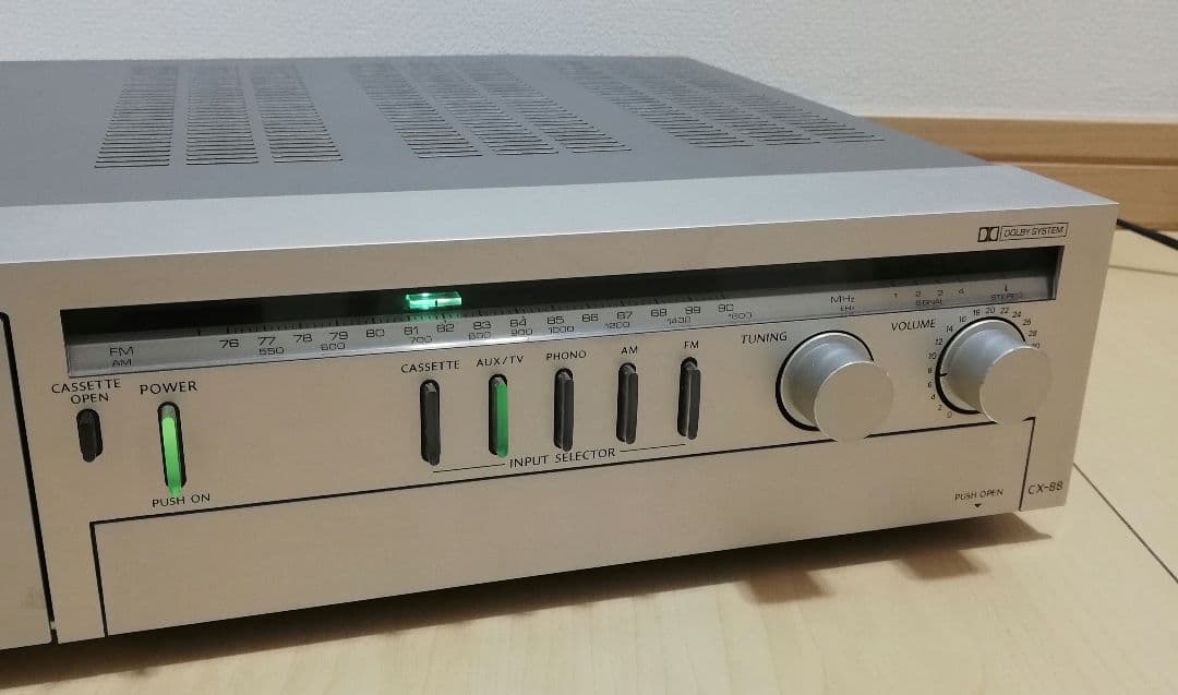 ONKYO カセット チューナー アンプ CX-88