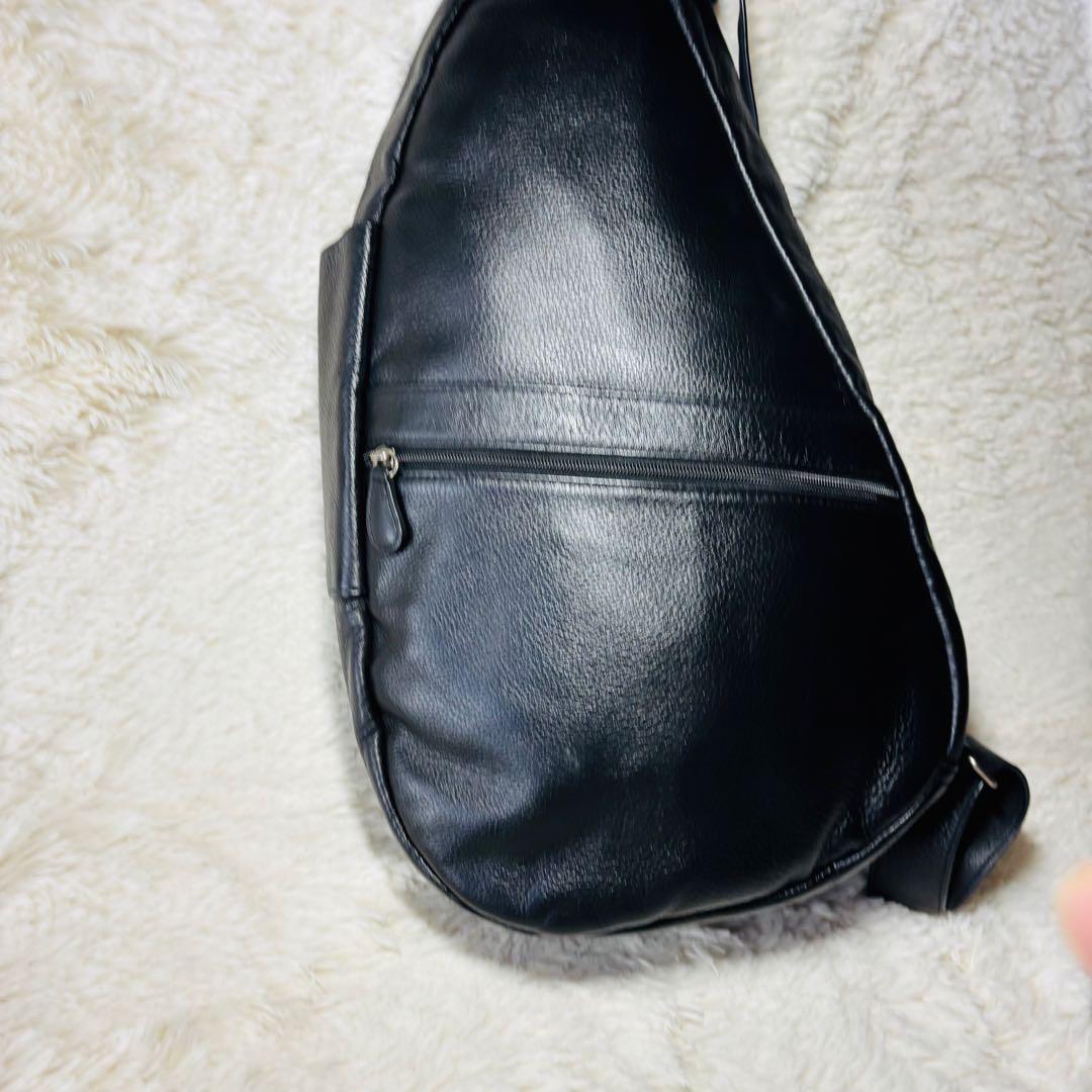 healthy back bag ameri bag レザーM ヘルシー　バック