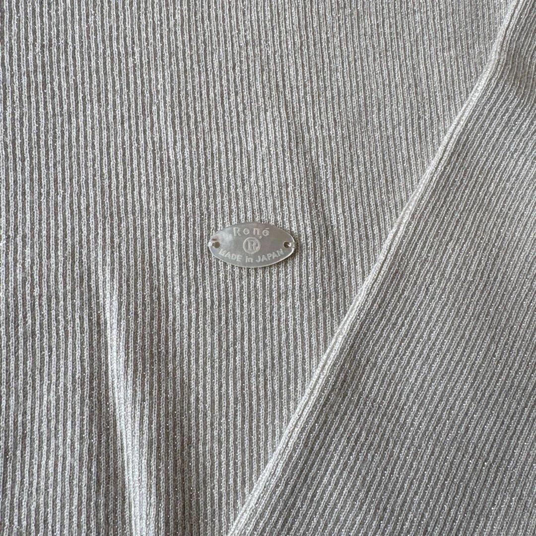 René タートルネックラメセーター 34