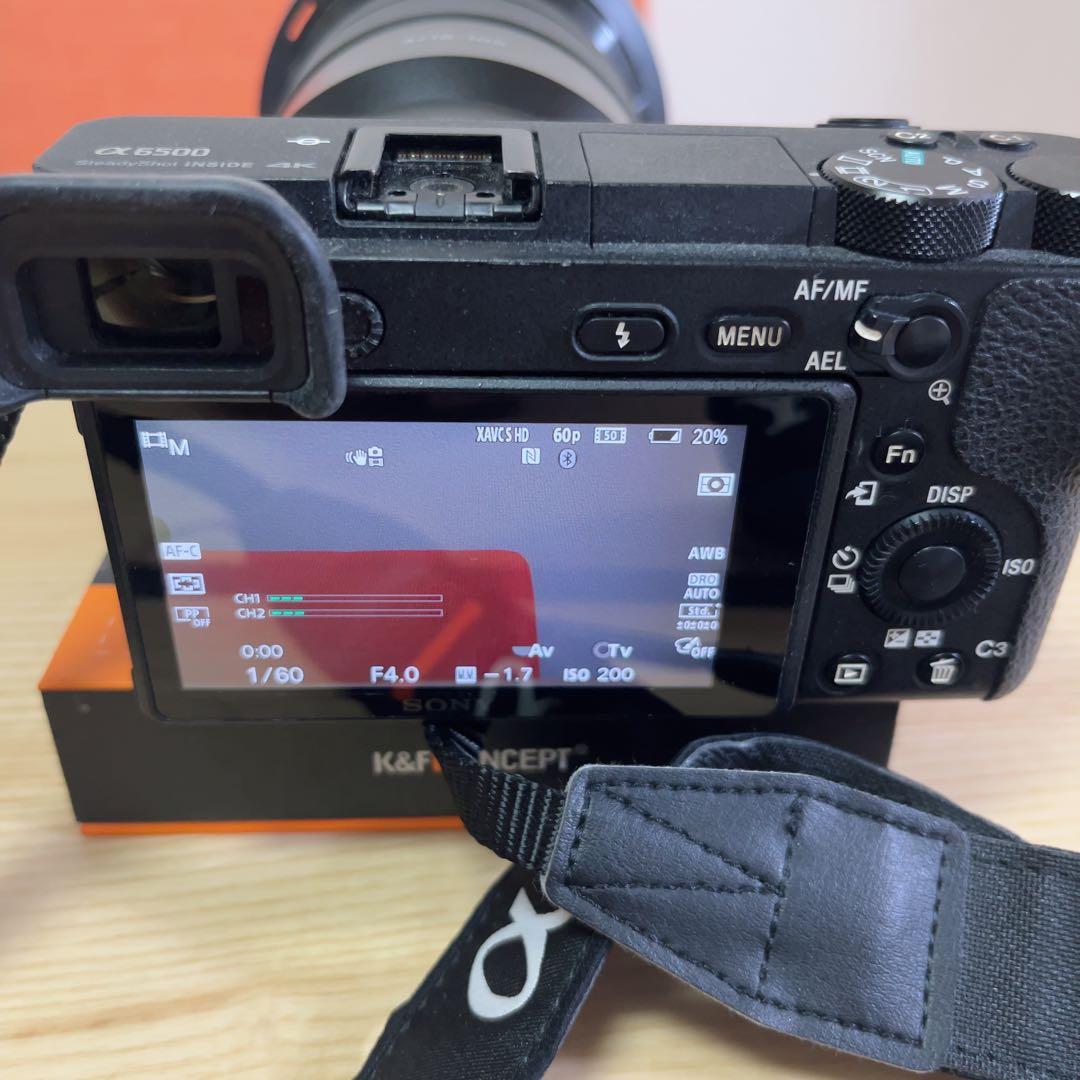 SONY α6500 ボディ レンズ18-105 F4 GOSS ➕可変式ND