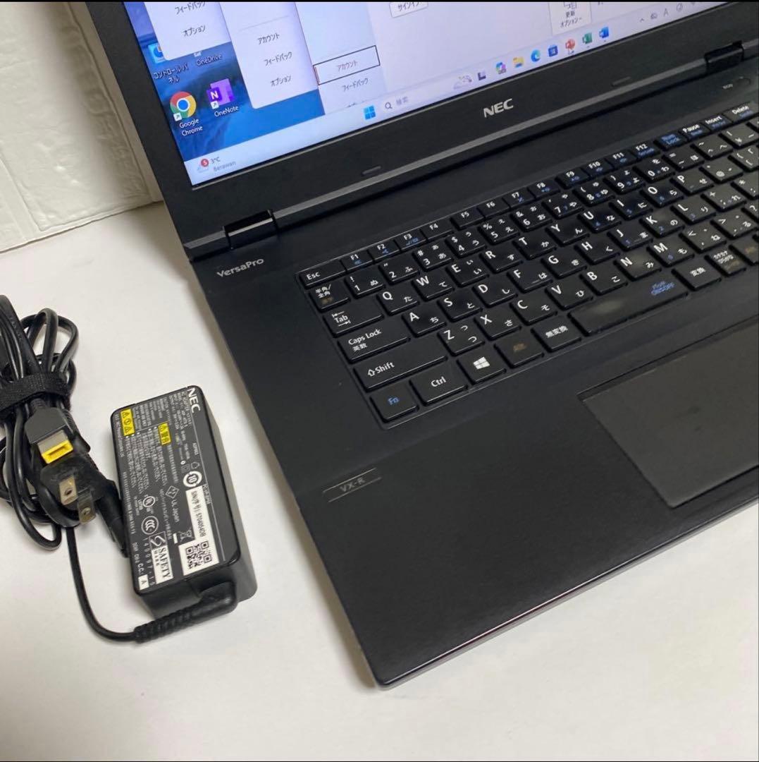 Windows11 オフィス付き　 Web カメラ　SSD NECノートPC