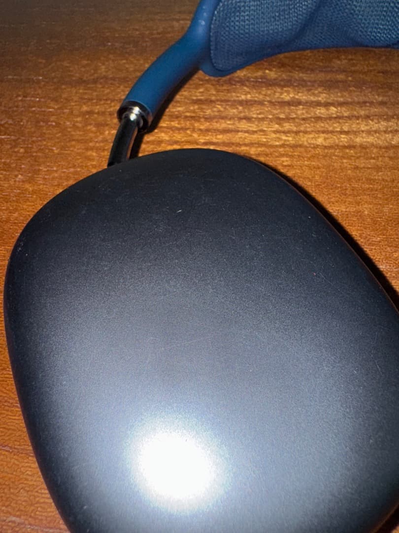 ジャンク　Apple AirPods Max ワイヤレスヘッドホン スカイブルー