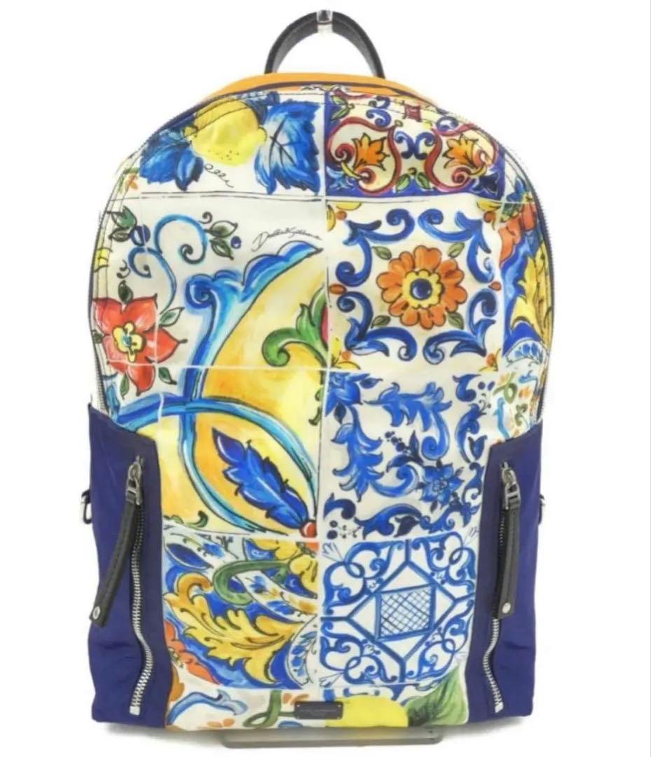2/12迄 20万円 DOLCE&GABBANAマヨルカ　リュックバックパック