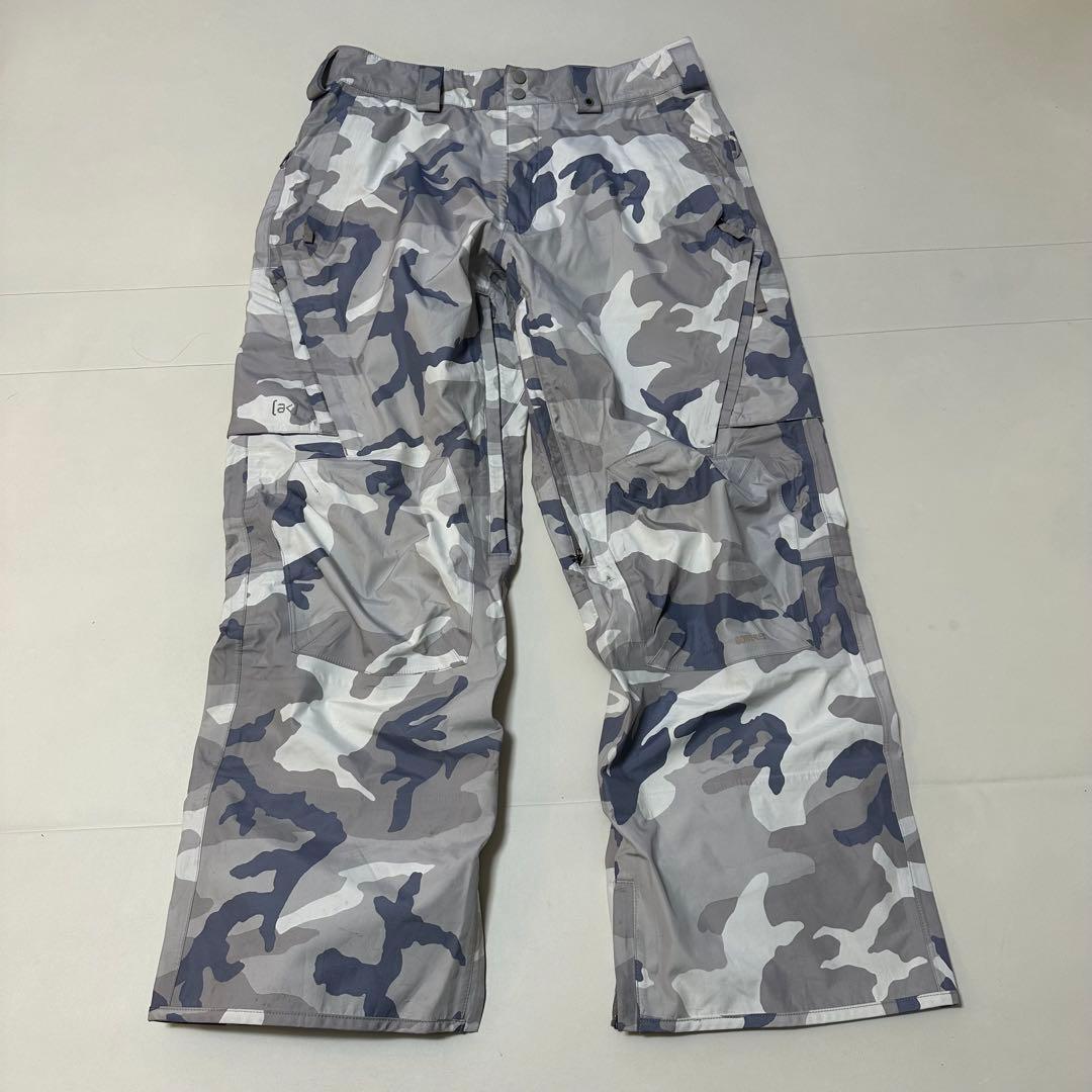 ★お値下げ★BURTONスノーボードウェア　カモフラージュ柄　上下セットLサイズ