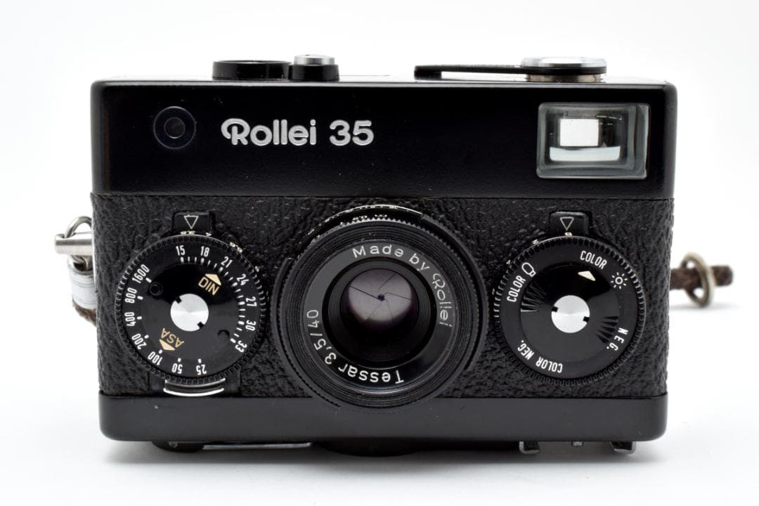 訳あり特価！Rollei 35 ブラック シンガポール製 フィルムカメラ