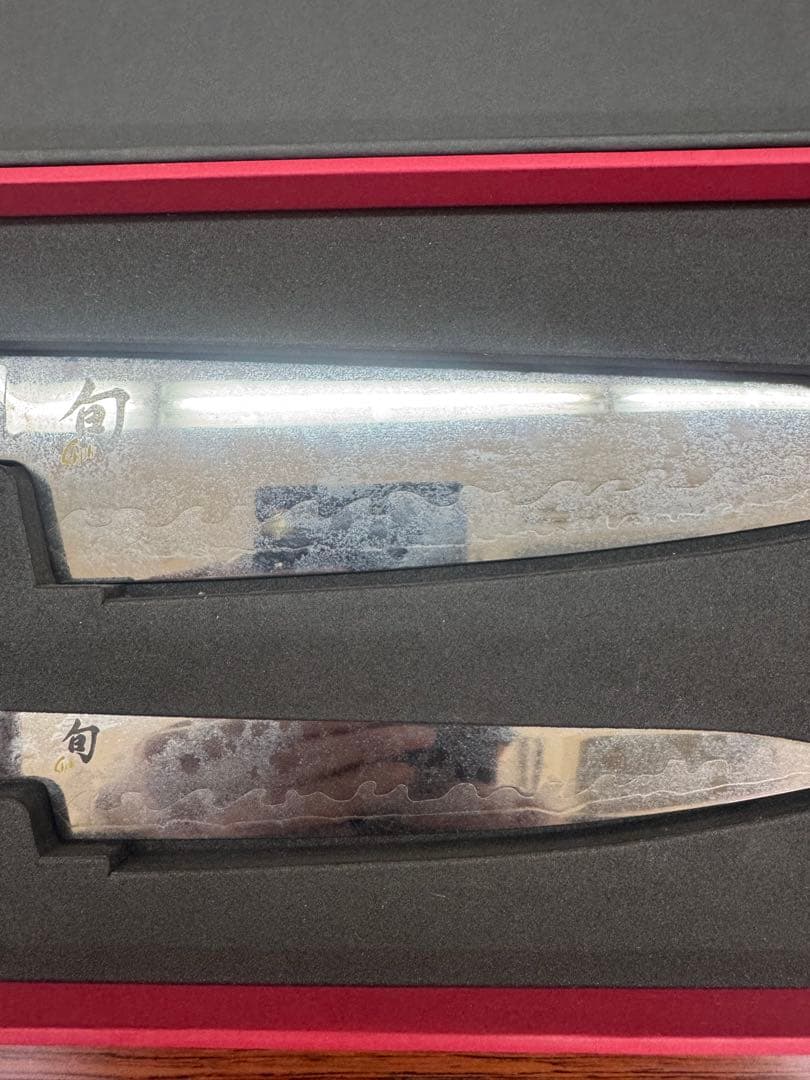 ゆ*ん様 未使用　貝印 旬Sora ナイフ 三徳包丁2点セット　保管品　要画像確
