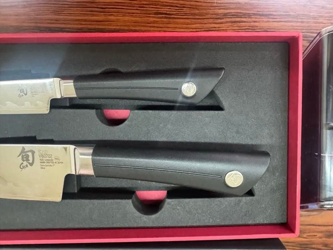 ゆ*ん様 未使用　貝印 旬Sora ナイフ 三徳包丁2点セット　保管品　要画像確