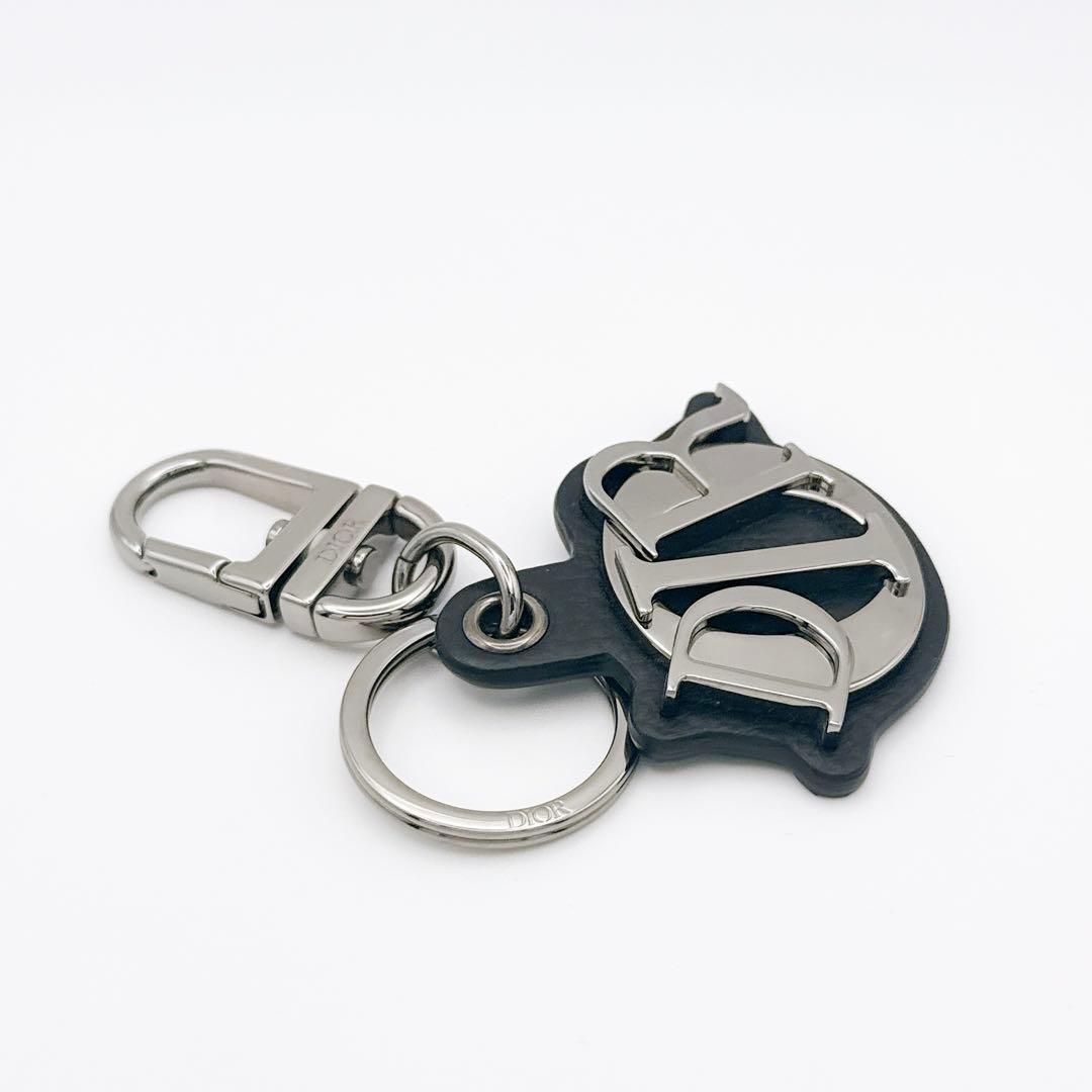 2798 美品✨ Dior チャーム　キーホルダー　キーリング