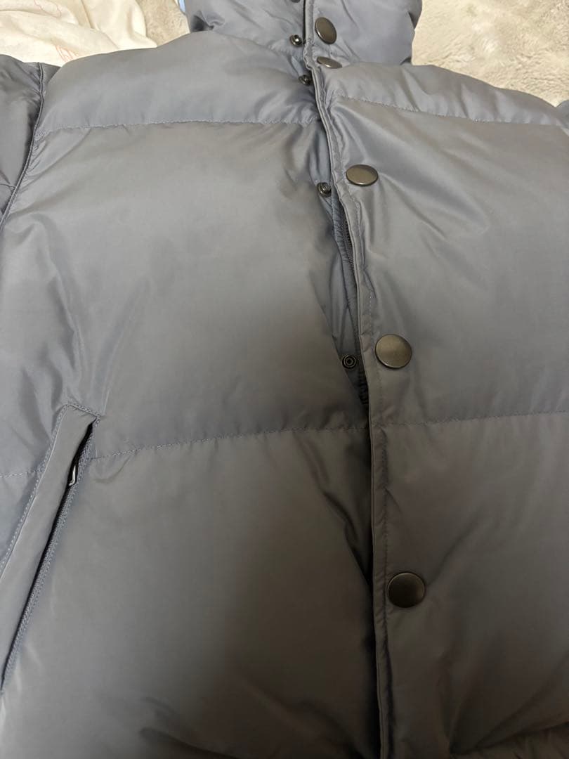 peep inside head 柴田ひかり　ダウンジャケット　グレー