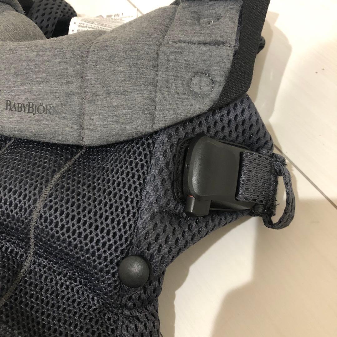 美品 BABYBJÖRN ハーモニー抱っこ紐 ベビービョルン アンスラサイト