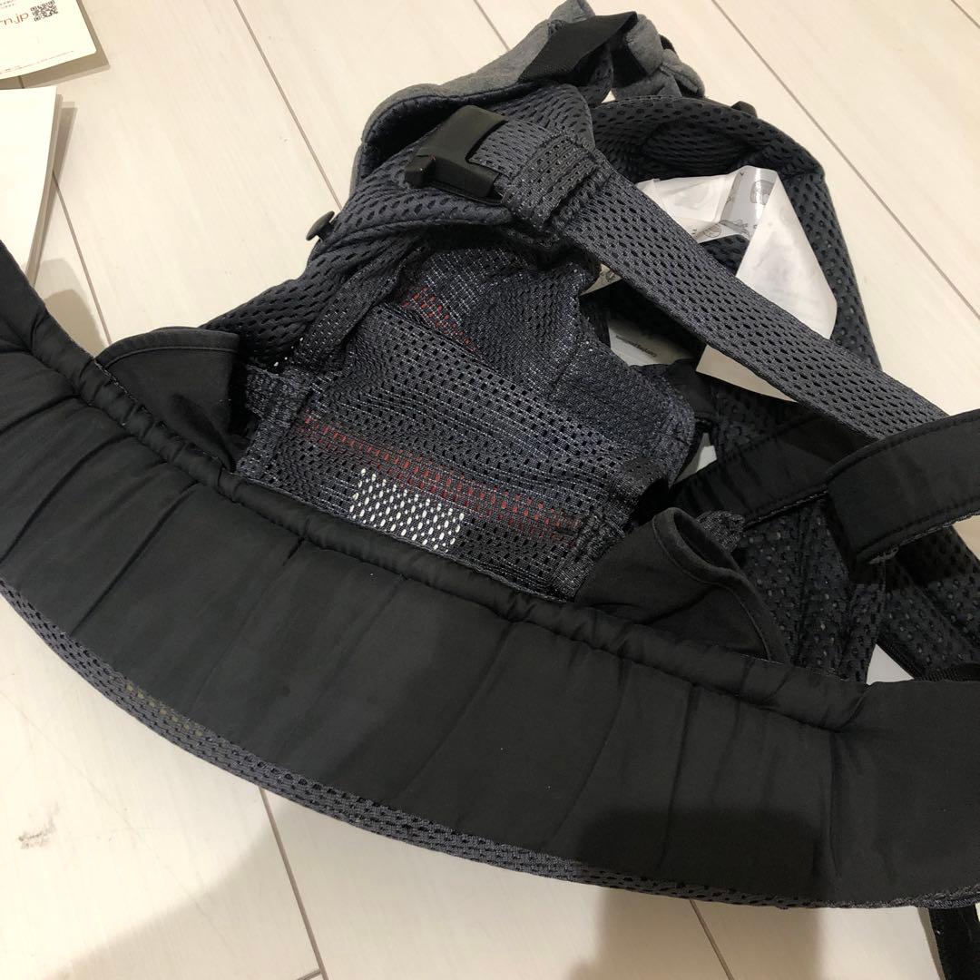 美品 BABYBJÖRN ハーモニー抱っこ紐 ベビービョルン アンスラサイト