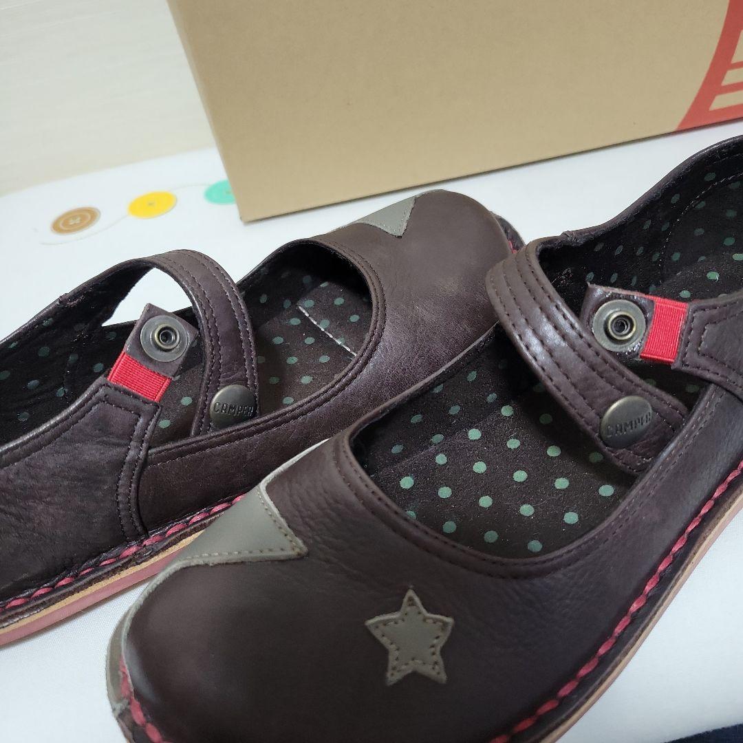 カンペール　ストラップ付きローファー35 【美品】最終価格