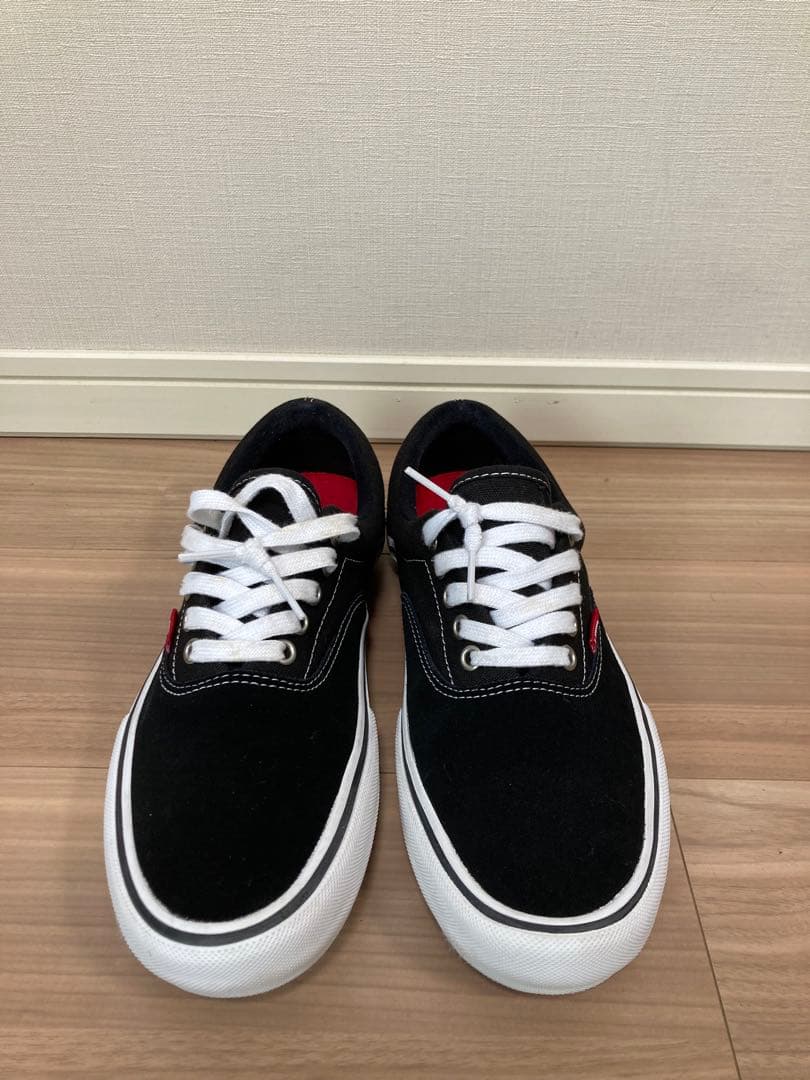 極美品vansproヴァンズプロスニーカースリッポンエラERAオーセンティック